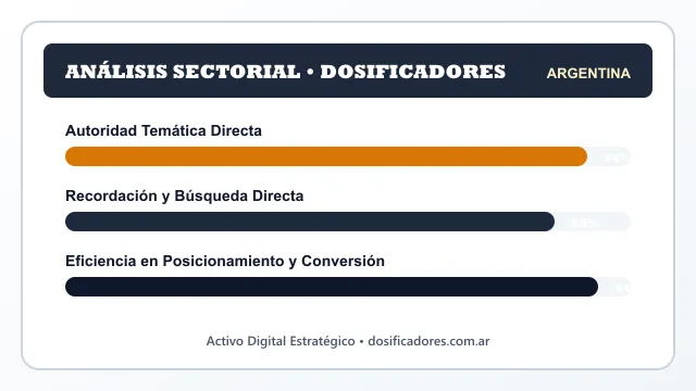 Análisis sectorial y posicionamiento estratégico para Dosificadores
